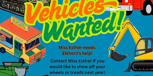 EASD Parent Connections & Elkhorn Park & Rec: TOUCH-A-TRUCK Event!