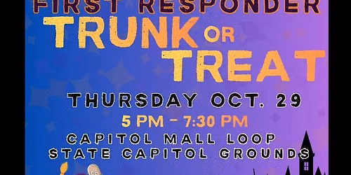 First Responder Trunk or Treat