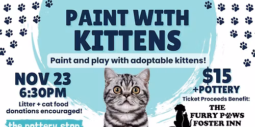 11\/23 | Paint with Kittens | 6:30pm