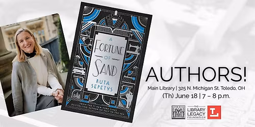Authors! with Ruta Sepetys
