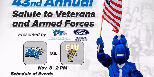 SALUTE TO VETERANS AND ARMED FORCES