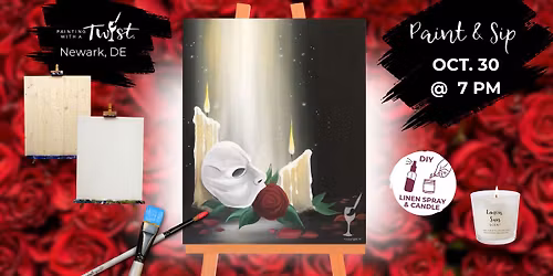 \ud83c\udfa8Thirsty Thursday - Paint & Sip - Newark, DE - Music of the Night *Presketched*