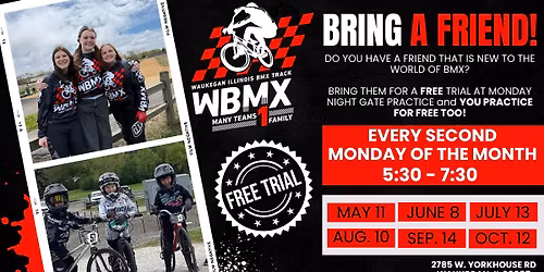WBMX Gate Practice + Bring a Friend