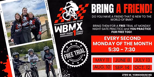 WBMX Gate Practice + Bring a Friend