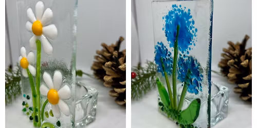 Fused Glass Picture with Tealight Holder Workshop 