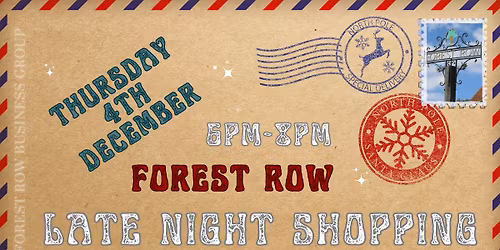 Forest Row Late Night Shopping