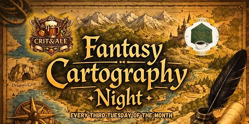 Fantasy Cartography Night (Nirvana Coffee and Games)