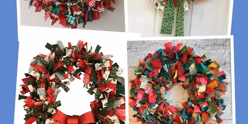Christmas Rag Wreath Making Workshop