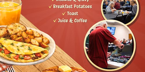 Omelet Breakfast - PUBLIC INVITED! 