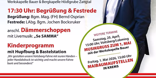 Maibaumaustellen mit anschlie\u00dfender Maifeier \ud83c\udde6\ud83c\uddf9