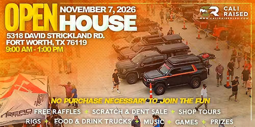 Cali Raised LED Annual Open House