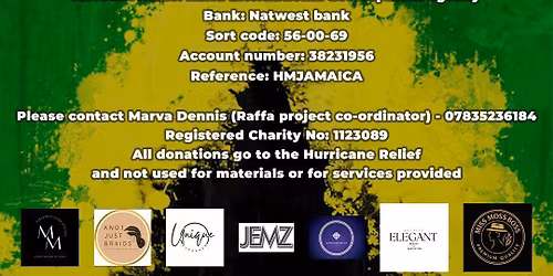 Fundraising Event for Jamaica \ud83c\uddef\ud83c\uddf2 Hurricane Relief 