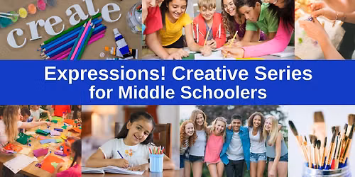 Expressions! Creative Series for Middle Schoolers July 15: Abstract Crayon Art