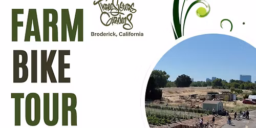 Urban farm bike tour