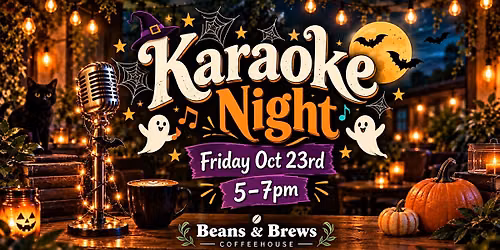 Halloween Karaoke Night at Beans & Brews