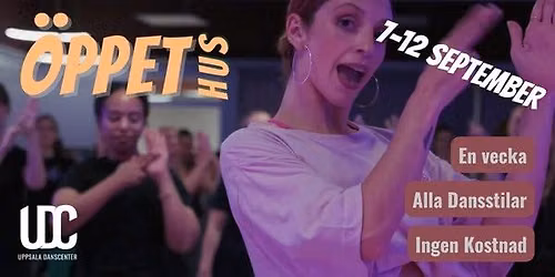 \u00d6PPET HUS VECKA - OPEN HOUSE WEEK!