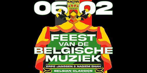Feest van de Belgische muziek #2 \u2022 Cactus Brugge