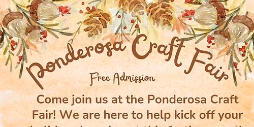Ponderosa Craft Fair