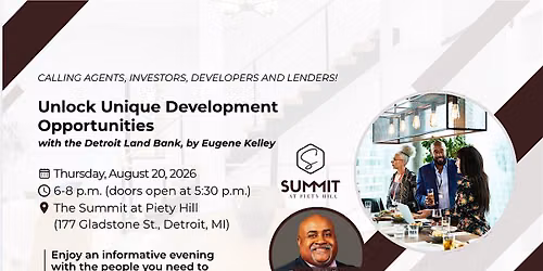 Special Educational Event: Industry Night at Summit at Piety Hill