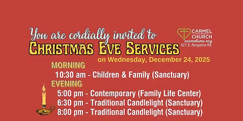 Christmas Eve at Carmel UMC