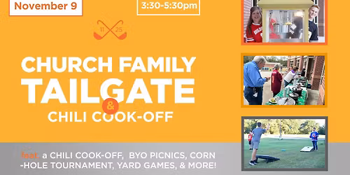 Church Family Tailgate & Chili Cook-Off