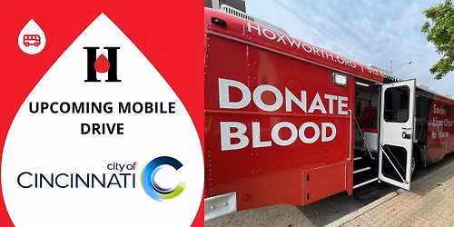 City of Cincinnati Blood Drive with Hoxworth