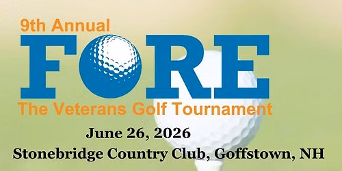 9th Annual FORE The Veterans Golf Tournament