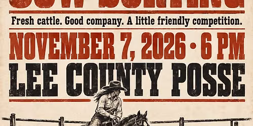 Lee County Posse Cow Sorting
