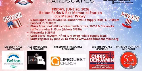 RED, WHITE & THE BLUES CONCERT & DINNER
