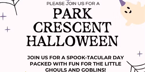 PARK CRESCENT KIDS HALLOWEEN PARTY