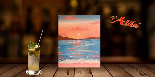 Summer Sunset Paint & Sip at The Alibi