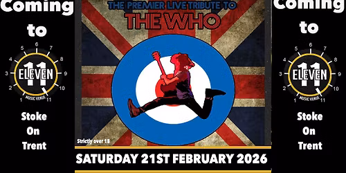 Whos Next live at Eleven Stoke