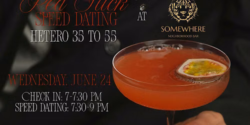 6\/24 - Red Stick Speed Dating @ Somewhere Bar