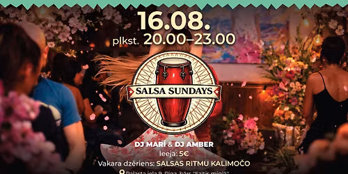 SALSA SUNDAYS \/\/ Ez\u012btis migl\u0101 Palasta iel\u0101