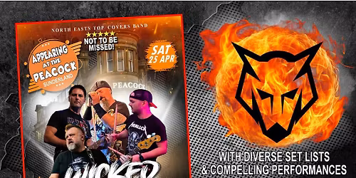 Wicked Dogz \u273e LIVE @ The Peacock \u273e 6pm \u273e FREE