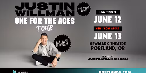 Justin Willman: One for the Ages Tour