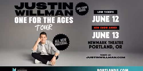Justin Willman: One for the Ages Tour
