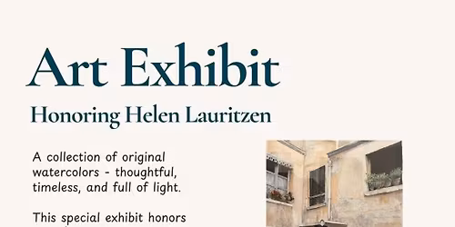 In Memory of Helen Lauritzen