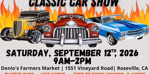Cool September Morning Classic Car Show