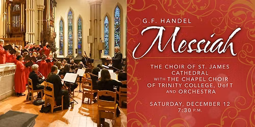 Messiah concert at St. James Cathedral