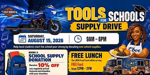 Tools for Schools Supply Drive