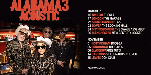 Alabama 3 (Acoustic) live at The Bodega