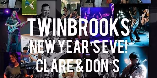 NEW YEARS EVE Party with TWINBROOKS!