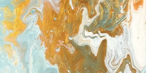B435 Colors Cascade: Pour Painting