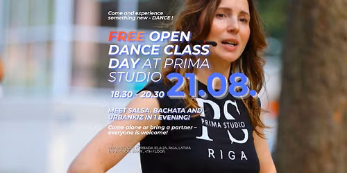 Free Open Dance class Day at Prima studio