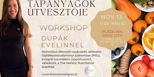 T\u00e1panyagok \u00fatveszt\u0151je - Workshop Dup\u00e1k Evelinnel