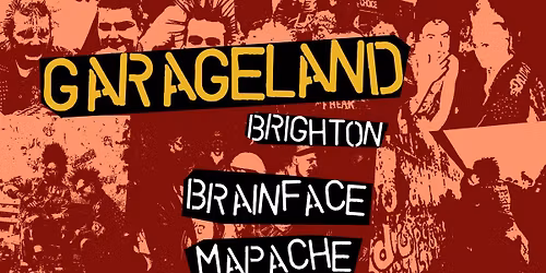 Garageland Brighton - Brainface, Mapache, Sternums, Matt Finucane, The Jeff Sessions band