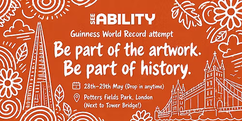 SeeAbility Guinness World Record attempt: Be part of the art