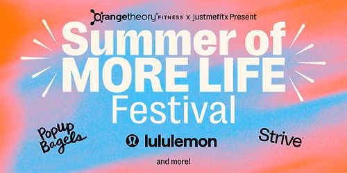 Orangetheory More Life Festival - 5K & 10K Run - powered by lululemon