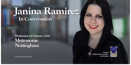 Janina Ramirez at Metronome, Nottingham